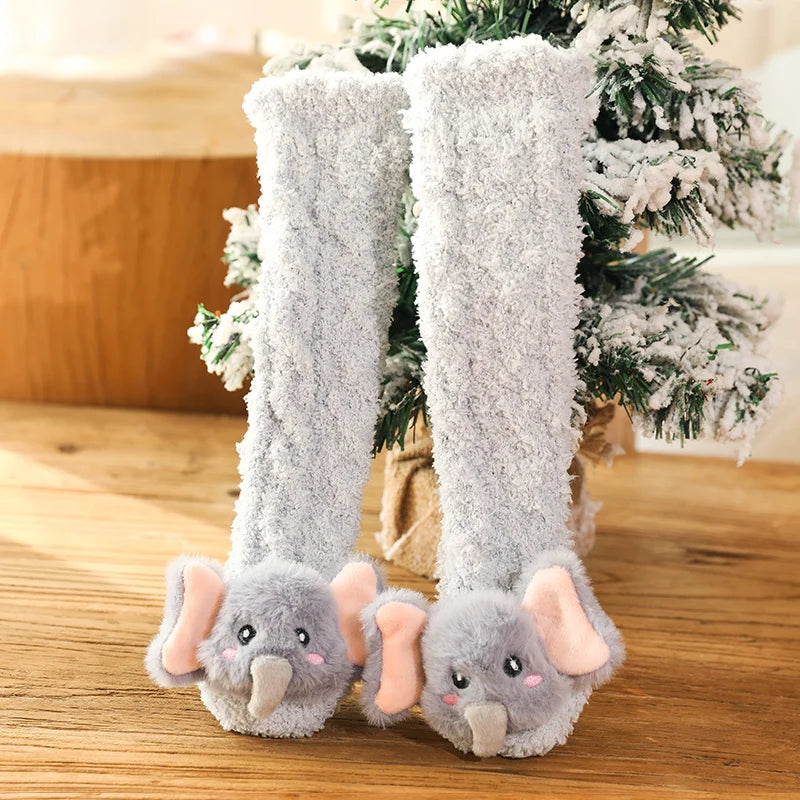 Chaussettes bébé en polaire thermique