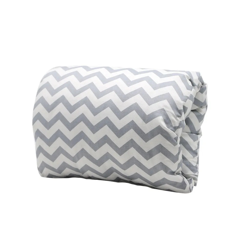 Coussin d'allaitement multi-usage en pur coton avec noyau amovible