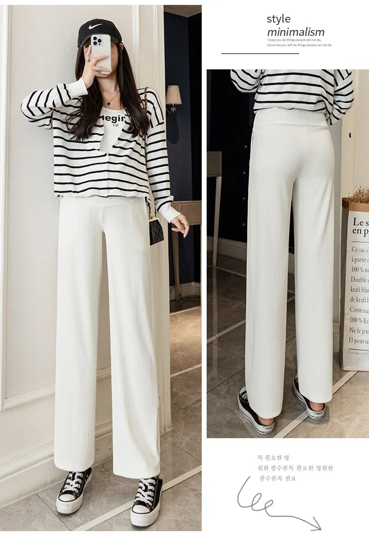 Thickened Maternity Belly Pants – Casual Loose Pregnant Women Pants