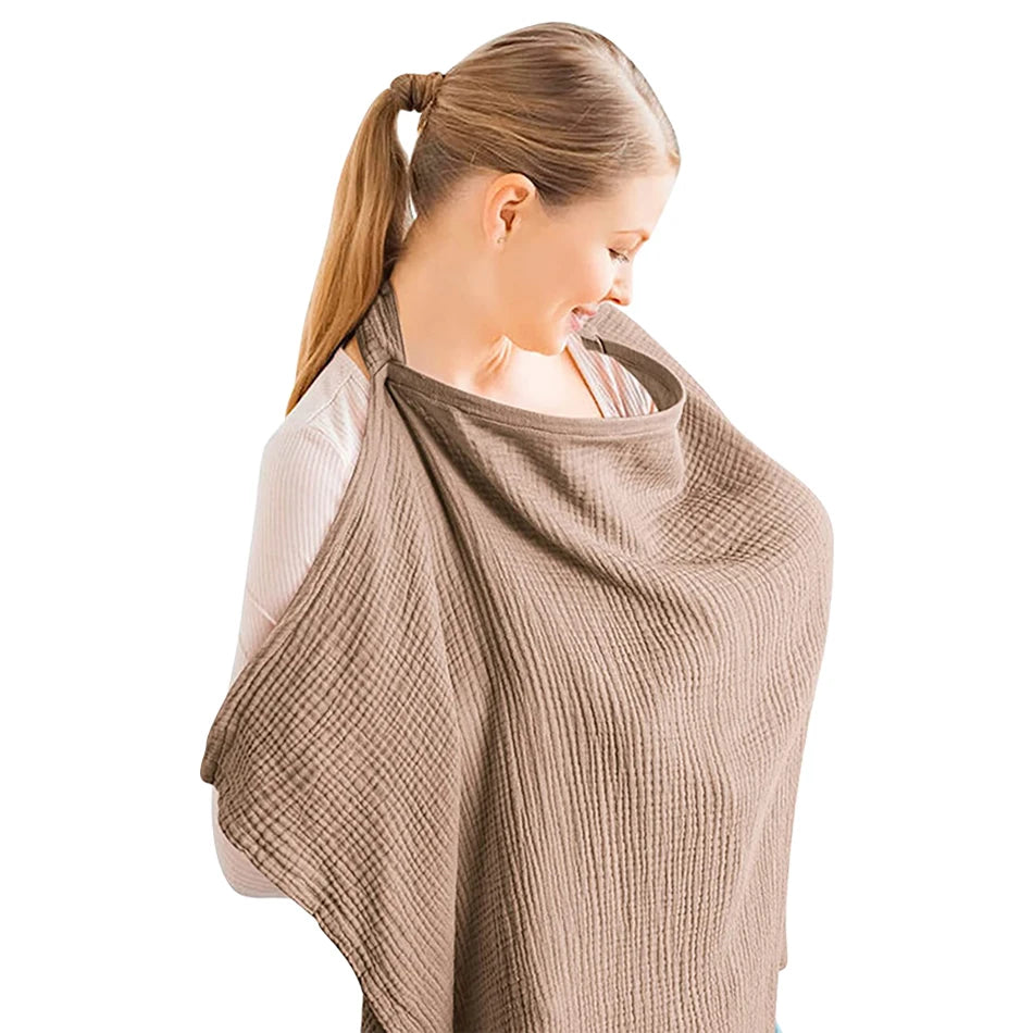 Châle d'allaitement d'extérieur – Couverture d'intimité respirante et ajustable pour les mamans