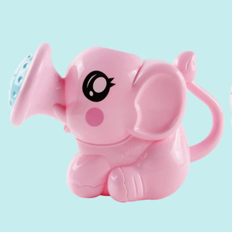 Ensemble de jouets pour baby shower – Spray de bain éléphant et rangement en filet