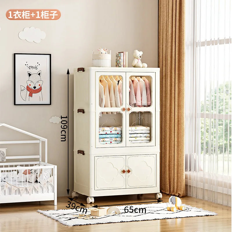 Armoire de rangement pour enfants – Placard bébé et bac de rangement