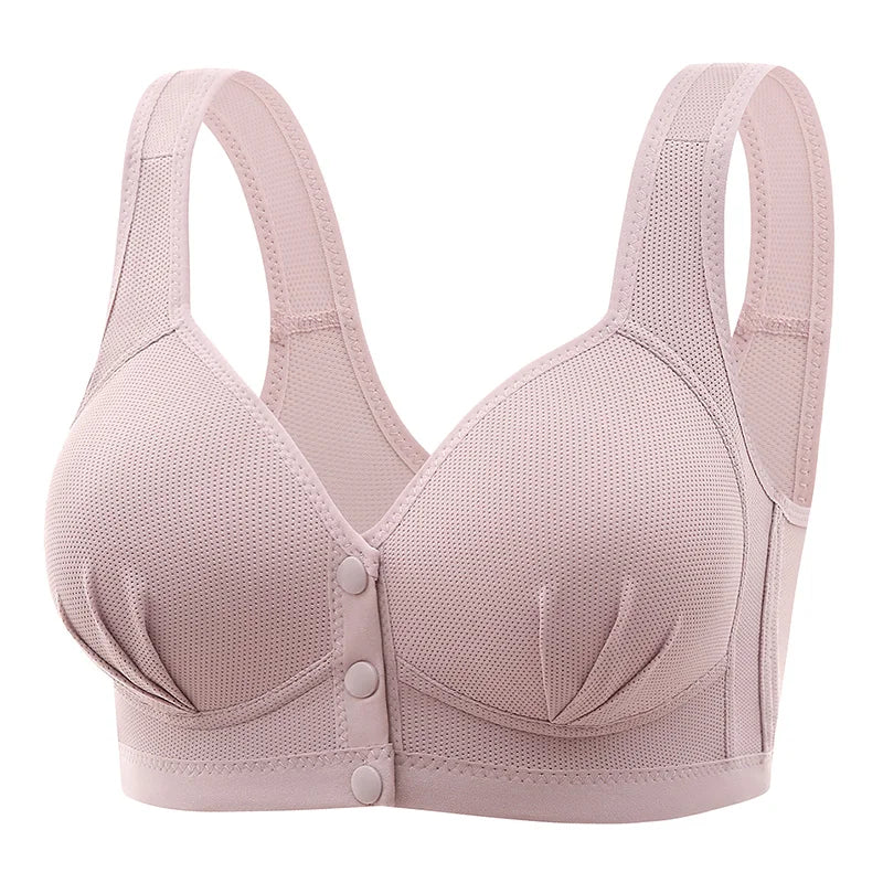 Front-Closure Nursing Bra – Wire-Free Maternity Support