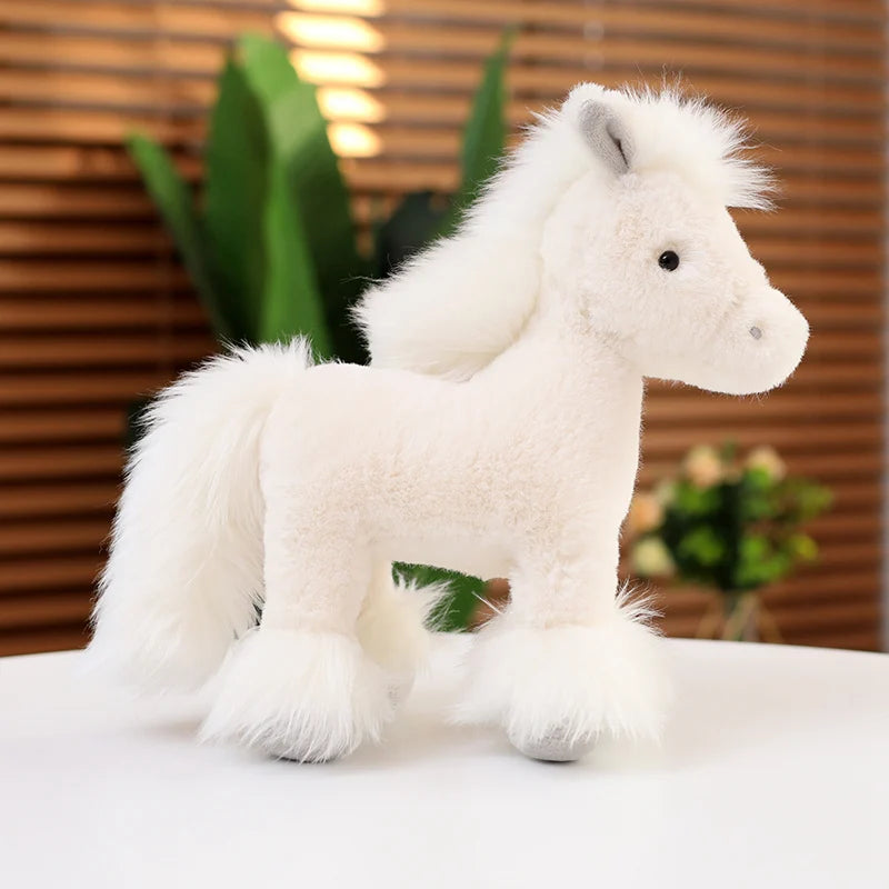Horse & Unicorn Plush – Realistic Stuffed Toy for Kids