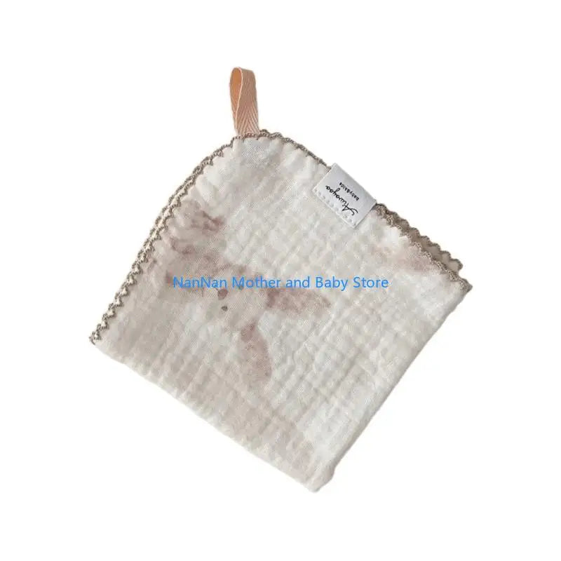 Serviette visage en mousseline douce pour bébé – Douce et absorbante pour la peau délicate