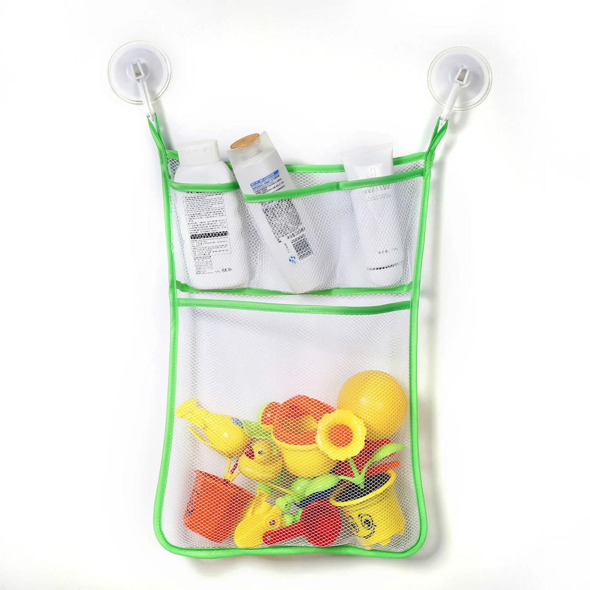 Sac de rangement pour jeux de bain bébé – Filet pour poupées et jouets