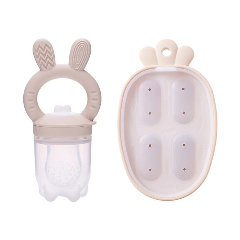 Baby Feeding Pacifier – Fruit & Vegetable Silicone Feeder