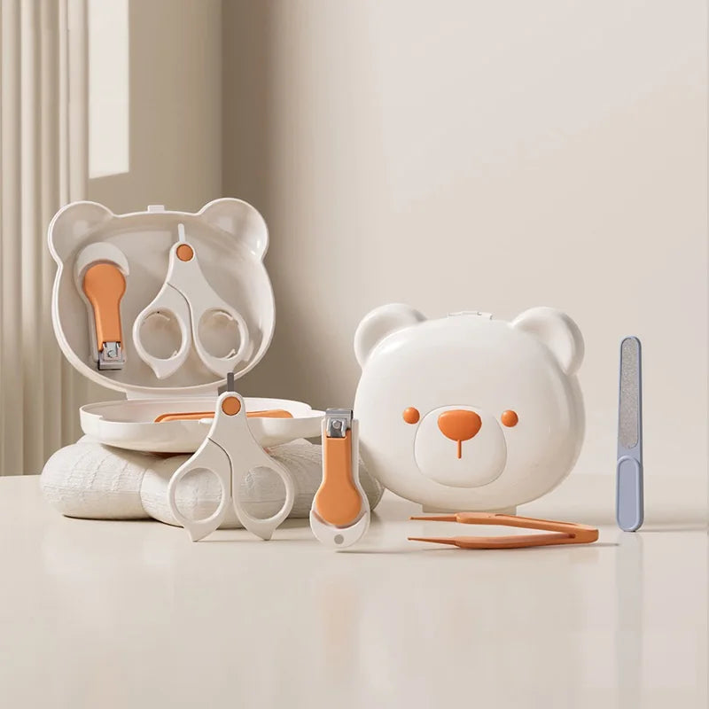 Infant Nail Care Set – Anti-Pinch Clippers for Newborns