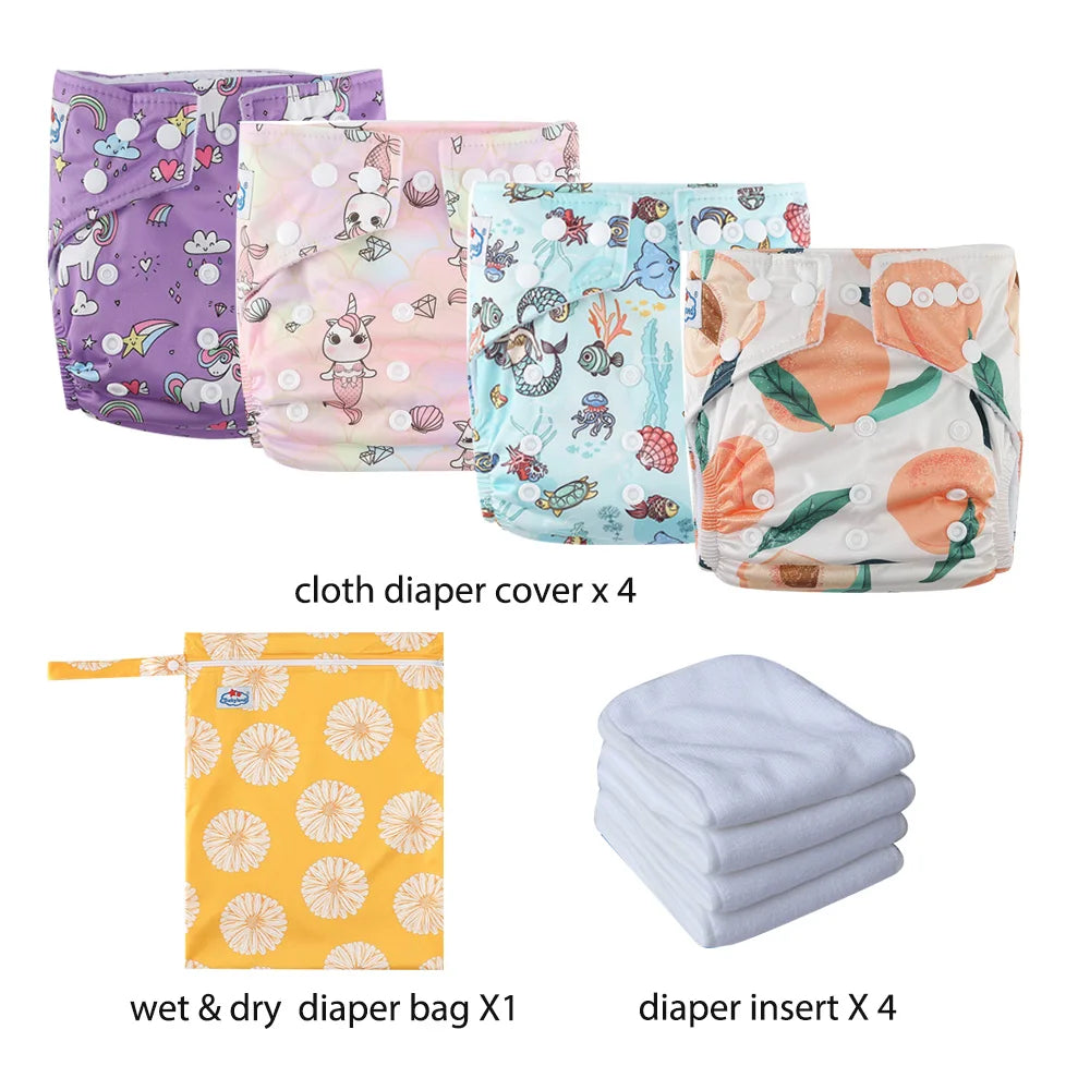 Kit de couches lavables imperméables Babyland