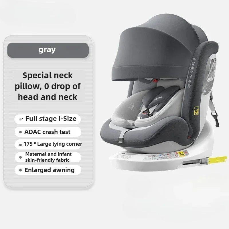 I-Size Infant & Kids Car Seat | ISOFIX Safety for 0-12Y