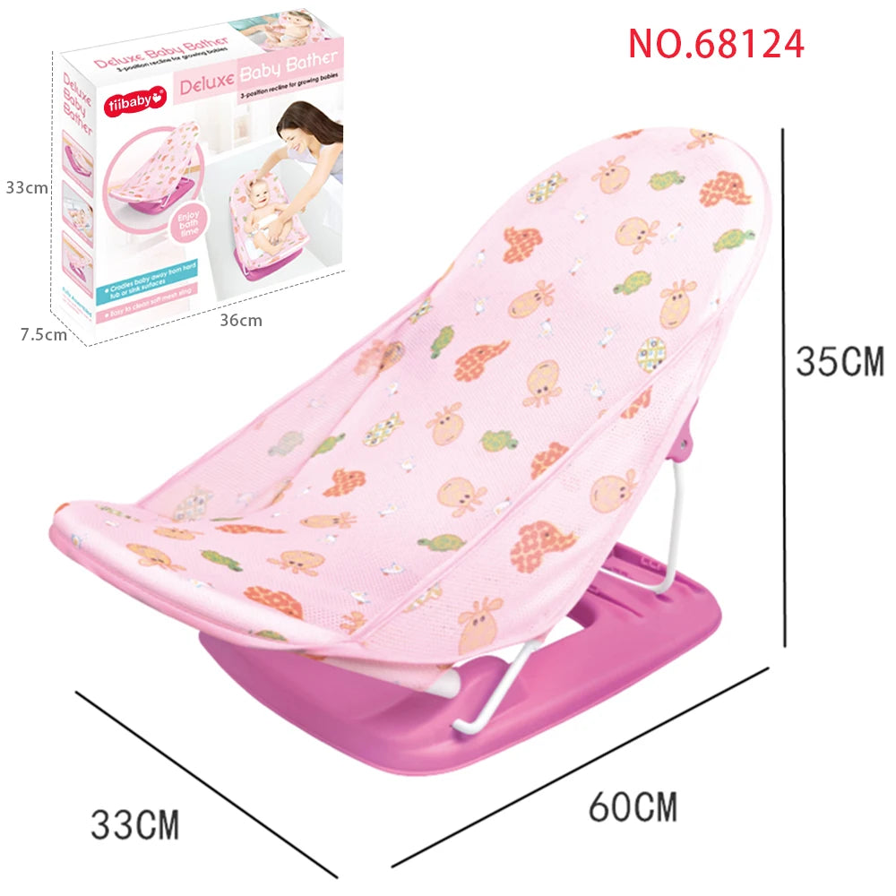 Deluxe Baby Bath Rocker – No-Slip, Comfortable Bather Seat