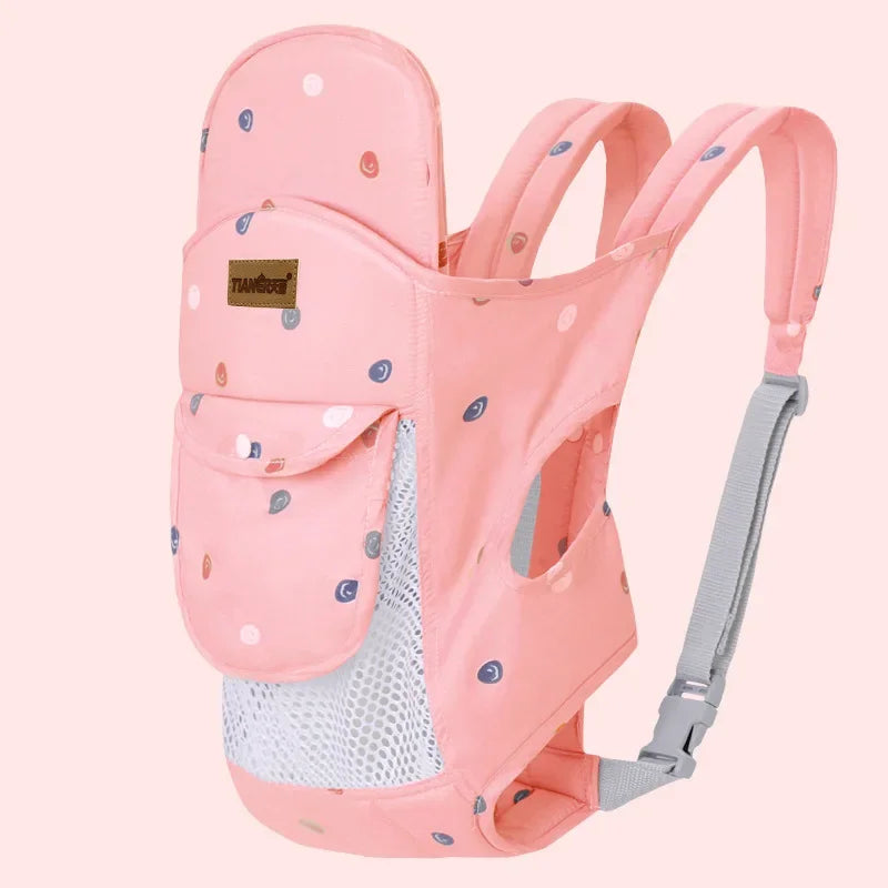 Écharpe de portage traditionnelle en coton pour bébé – Portage ventral et dorsal