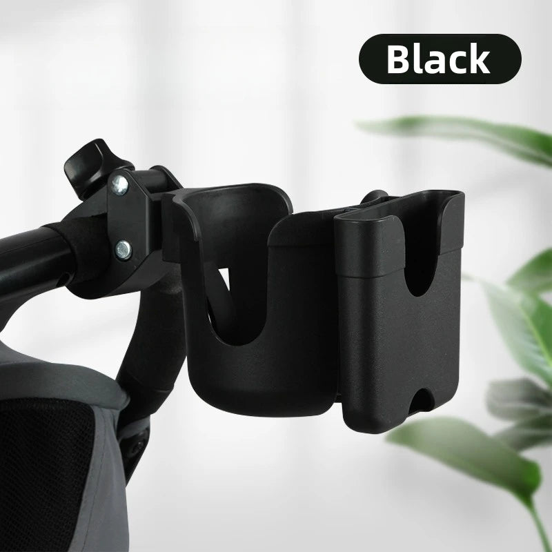 Pram & Stroller Cup Holder – Anti-Slip Bottle & Phone Holder