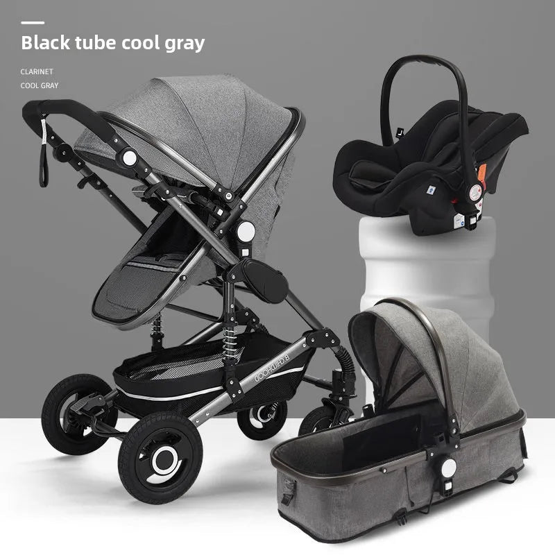 Poussette pliable et légère – Promenade tout en douceur pour les bébés