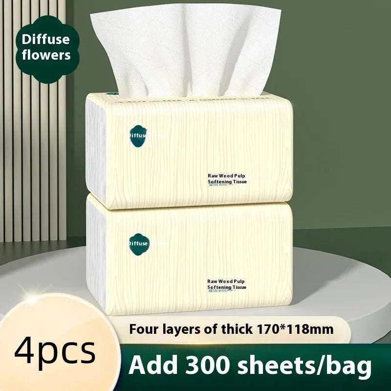 Serviettes humides et sèches épaisses et douces – Paquets de 10 pour maman et bébé