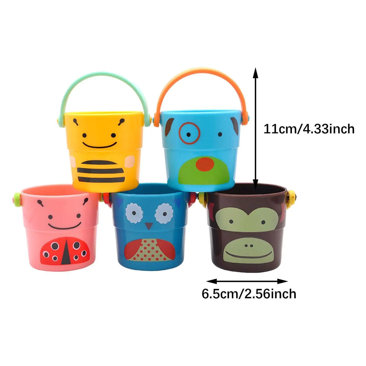Ensemble de jouets de bain pour enfants (5 pièces) pour s'amuser dans l'eau