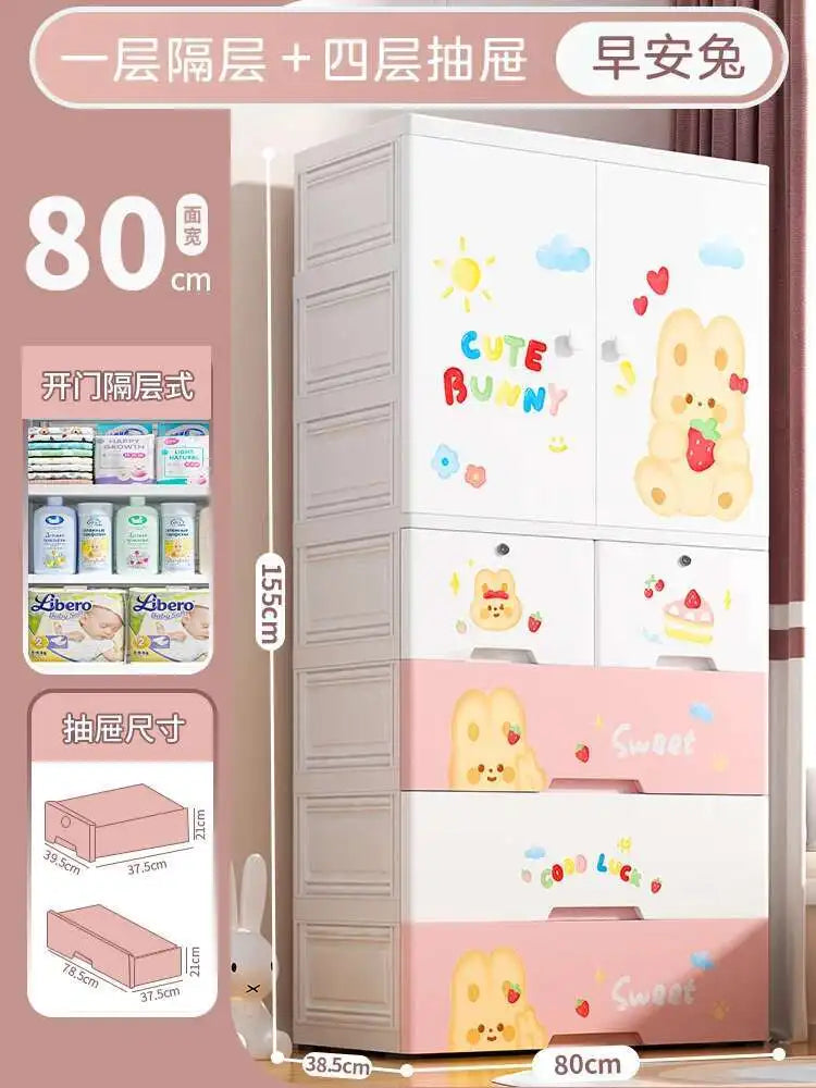 Kids Storage Cabinet – Chest, Cupboard & Wardrobe
