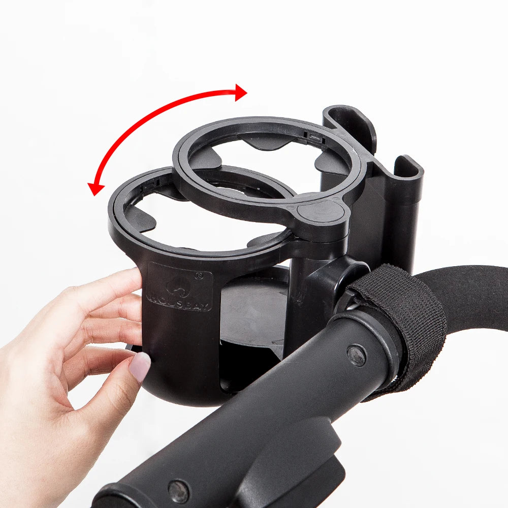 Universal Stroller 2-in-1 Cup & Phone Holder – Baby Pram Accessory