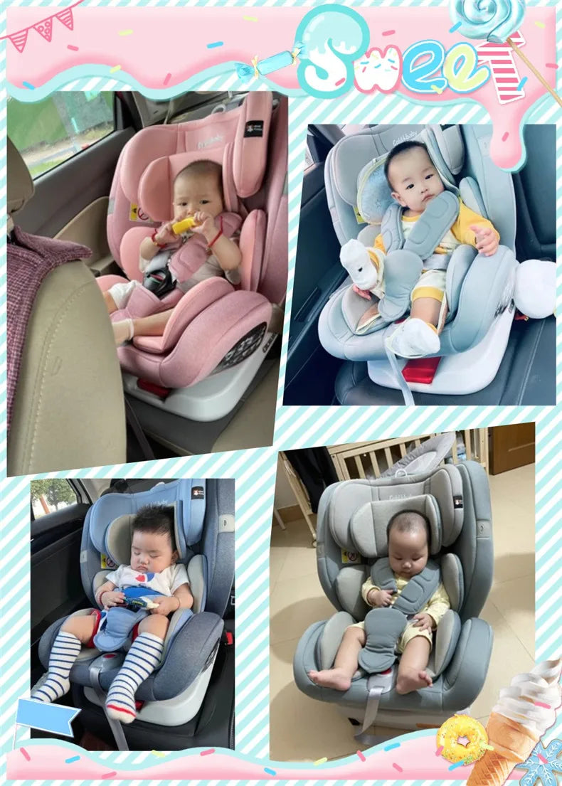 Carmin Infant Car Seat | 0-1Y | Adjustable ISOFIX | Free Shipping