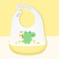 Toddler Feeding Bib – Adjustable Silicone Saliva Towel