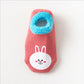 Chaussettes bébé chaudes et antidérapantes – Imprimé animal et éponge douce