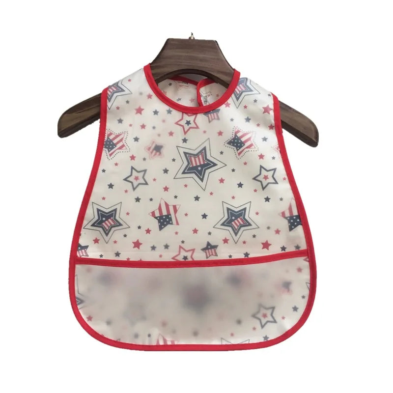 High-Quality Adjustable Cartoon Waterproof Baby Bib