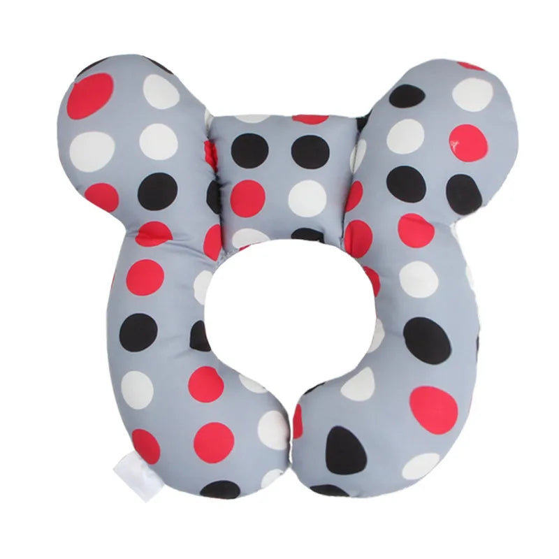 Child Travel Neck Pillow – Soft Baby Headrest Cushion