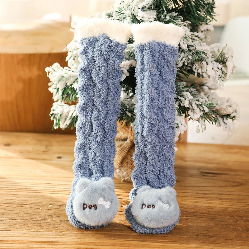 Chaussettes bébé en polaire thermique