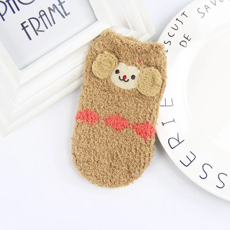 Chaussettes bébé douillettes à motifs de dessins animés