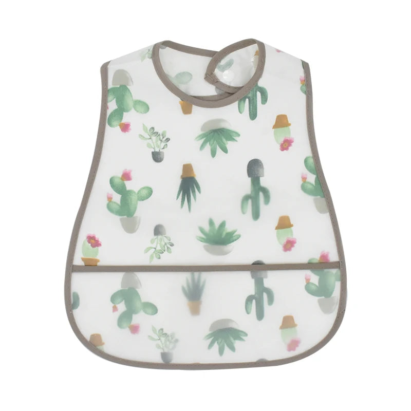 High-Quality Adjustable Cartoon Waterproof Baby Bib