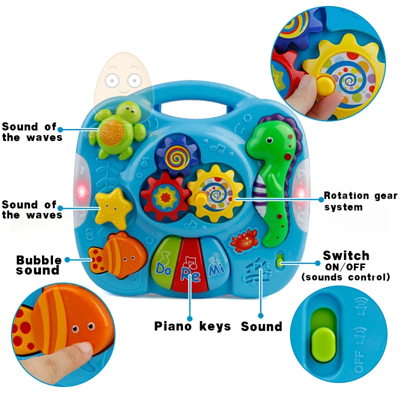 Table musicale jouet – Apprendre et jouer pour les bébés !