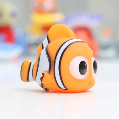 Baby Bathroom Play Set – Debbling Rubber Animals for Bath Tub