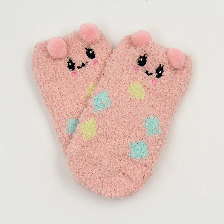Chaussettes bébé douillettes à motifs de dessins animés