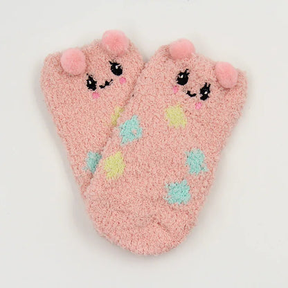 Chaussettes bébé douillettes à motifs de dessins animés