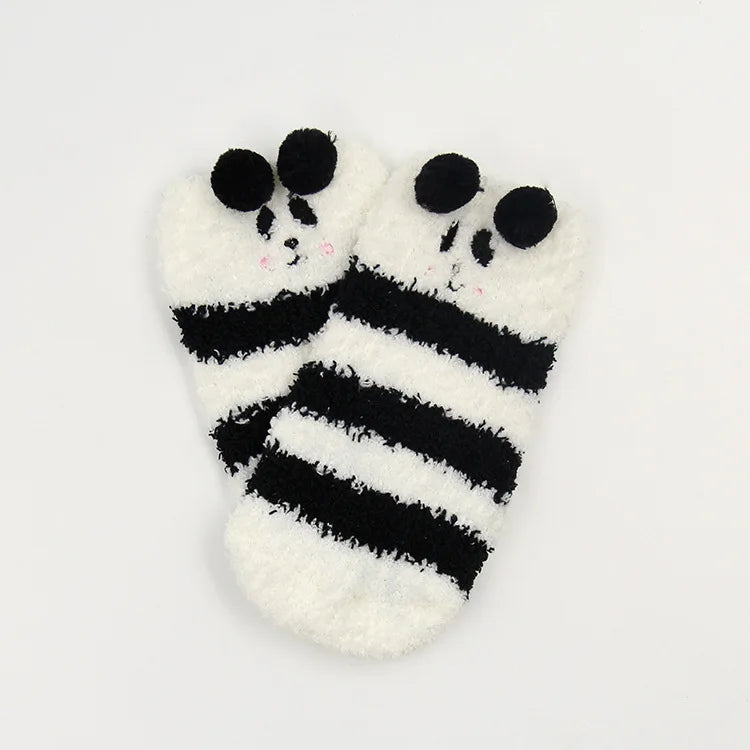 Chaussettes bébé douillettes à motifs de dessins animés