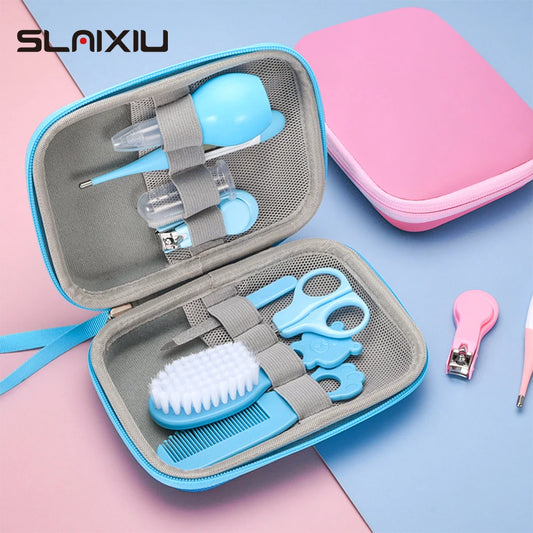 8-Piece Baby Care Kit – Portable Hygiene & Healthcare Set for Infants and Toddlers