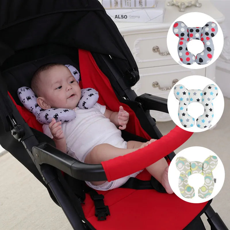 Child Travel Neck Pillow – Soft Baby Headrest Cushion