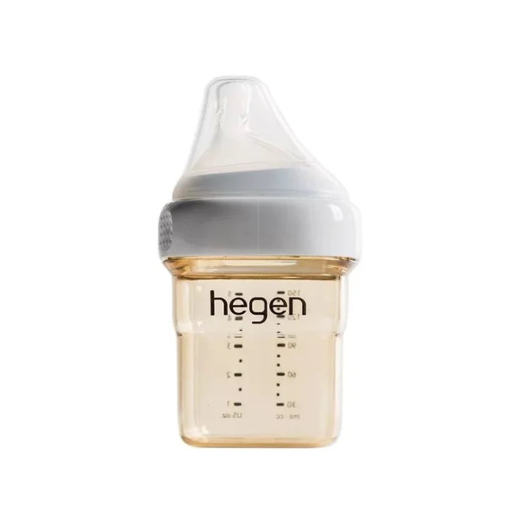 Hegen PPSU Baby Bottle – Original with Storage Lid & Pacifier, Gift Box Included