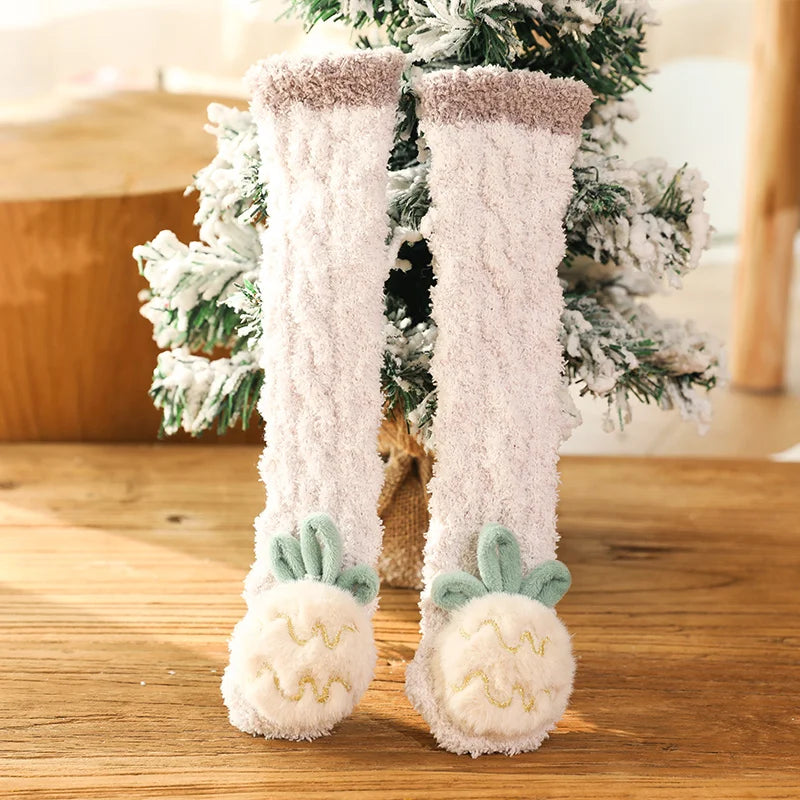 Chaussettes bébé en polaire thermique