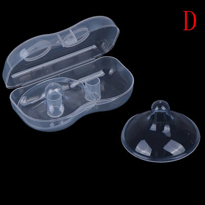 Breastfeeding Nipple Protectors – Soft Silicone Shields, 2pcs