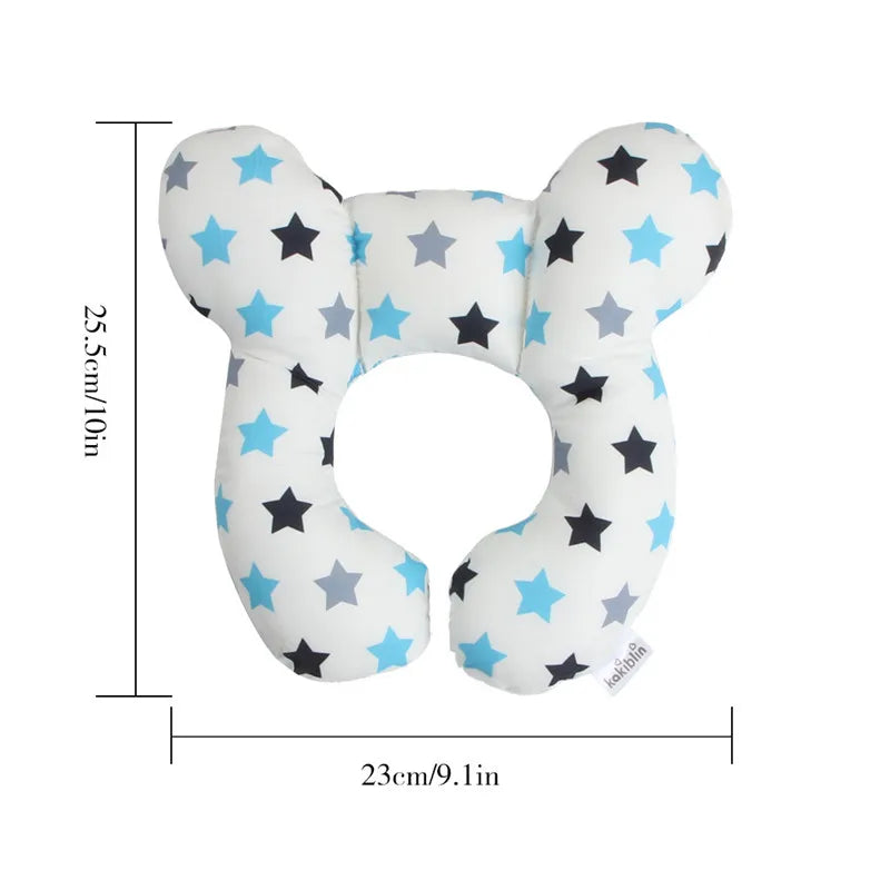 Child Travel Neck Pillow – Soft Baby Headrest Cushion