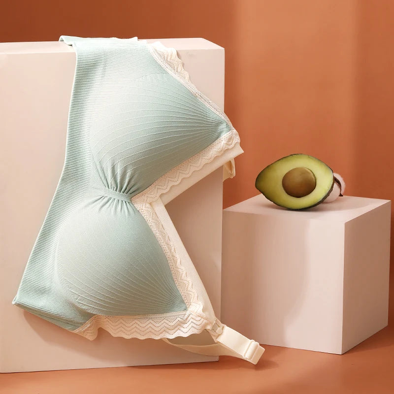 YATEMAO Maternity Nursing Bra – Comfortable Breastfeeding Support for Moms