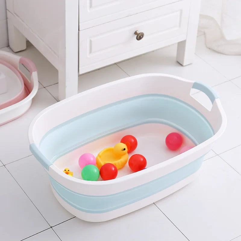 Foldable Baby Bathtub – Large Capacity, 0-6 Years