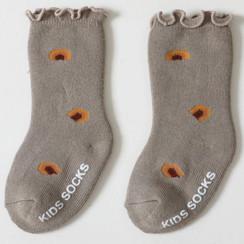 Funny Print Knee-High Socks