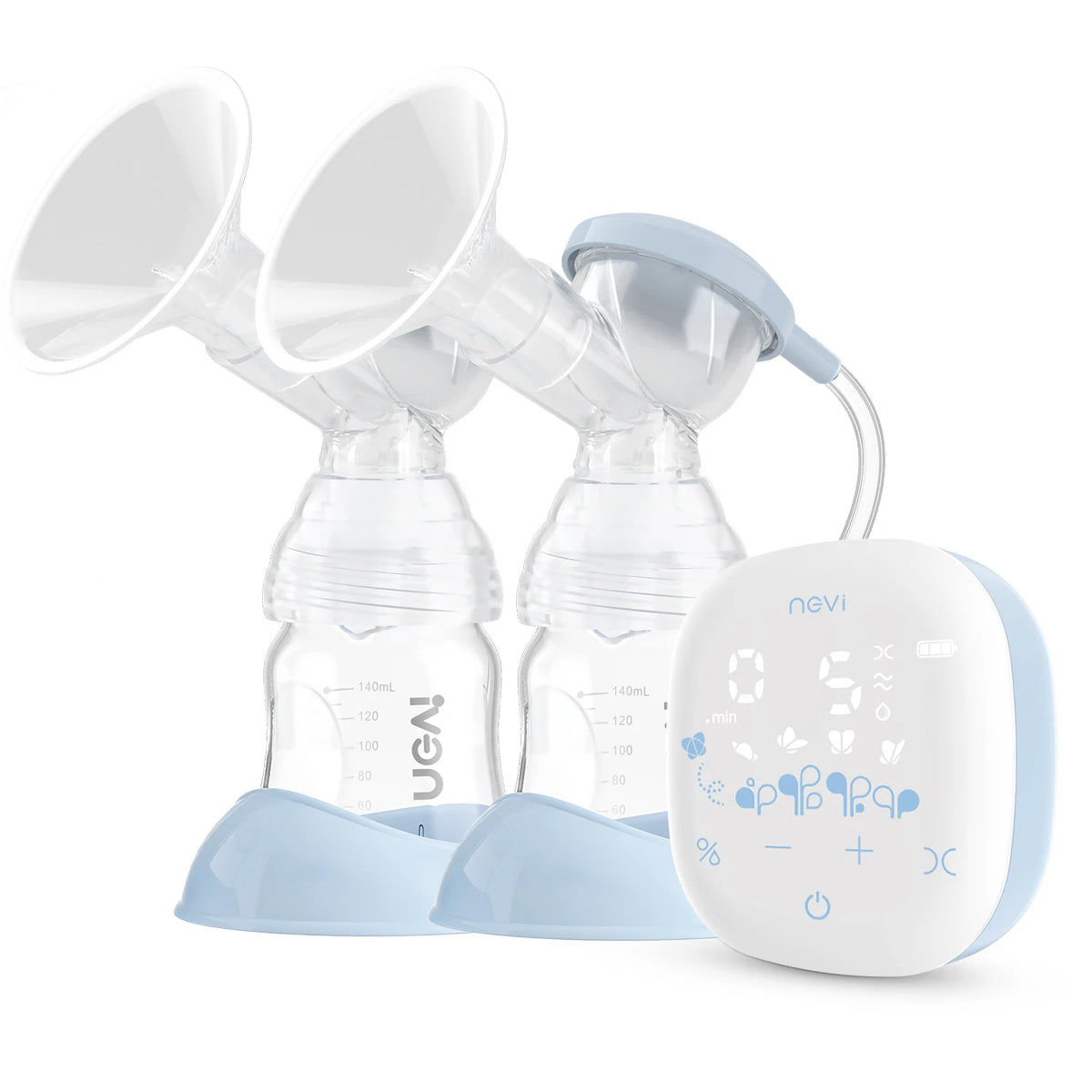 NCVI Electric Double Breast Pumps, Nursing Hospital Grade Breastfeeding Pump