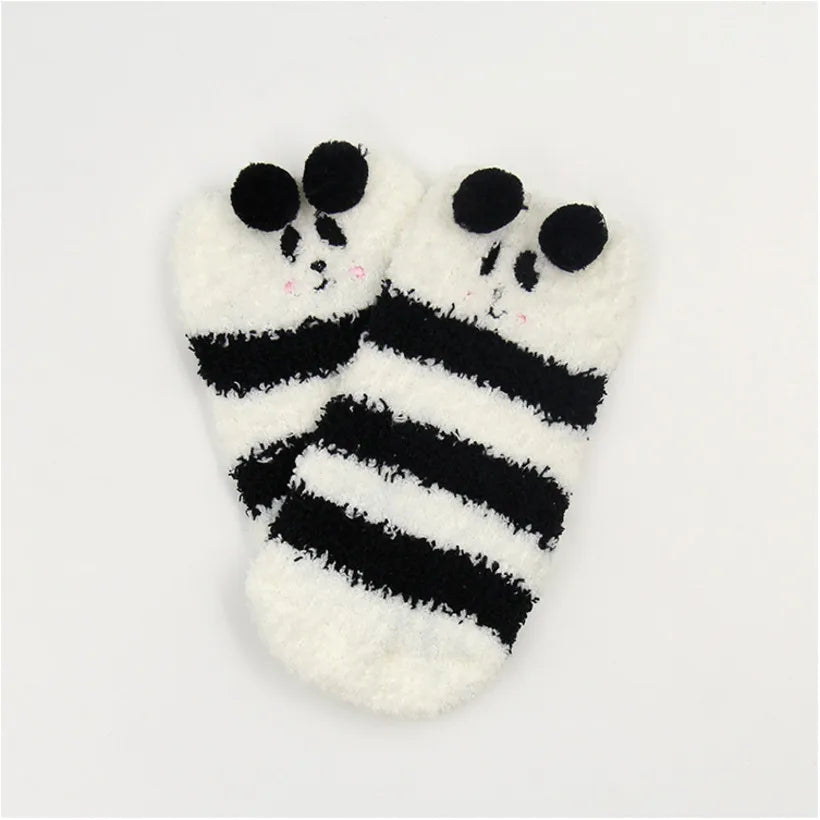 Chaussettes bébé douillettes à motifs de dessins animés