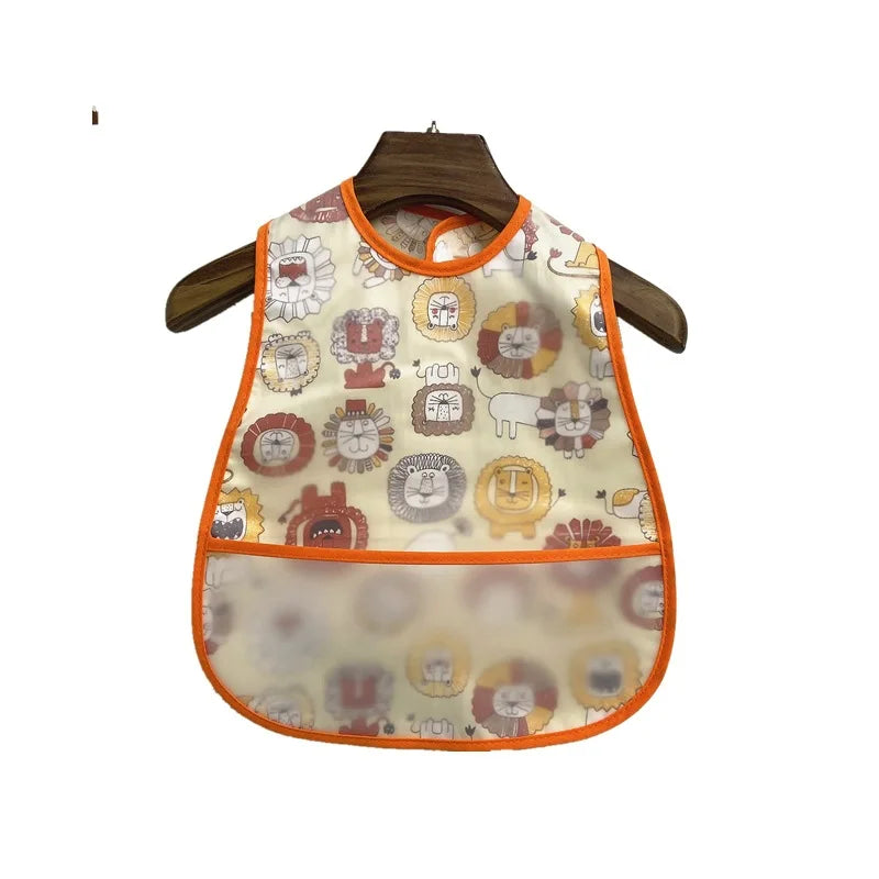 High-Quality Adjustable Cartoon Waterproof Baby Bib