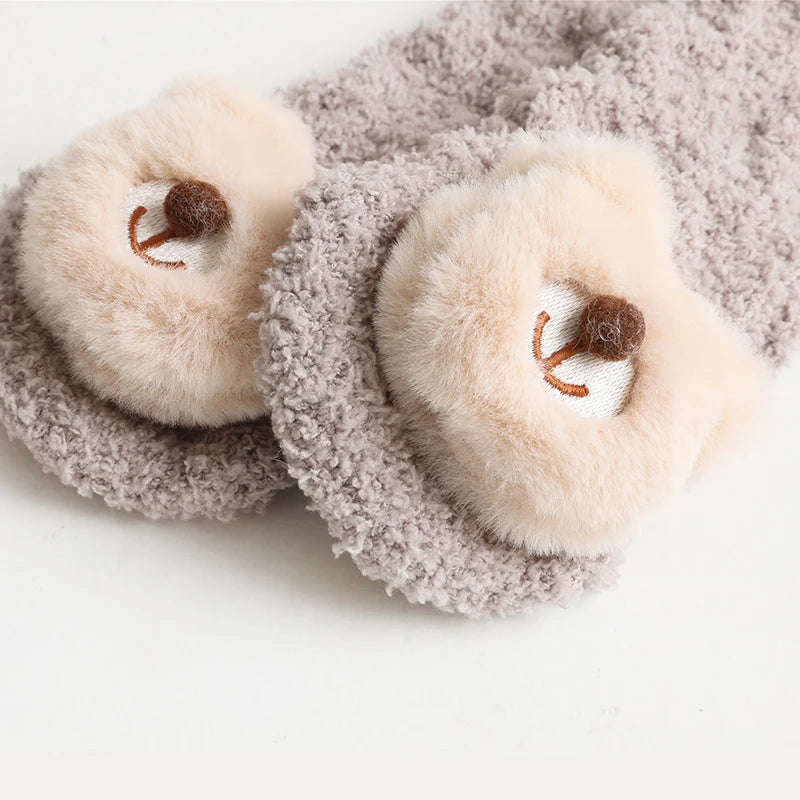 Chaussettes bébé en polaire thermique