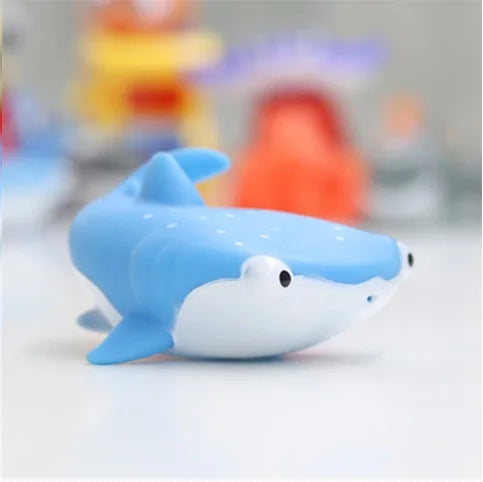 Baby Bathroom Play Set – Debbling Rubber Animals for Bath Tub