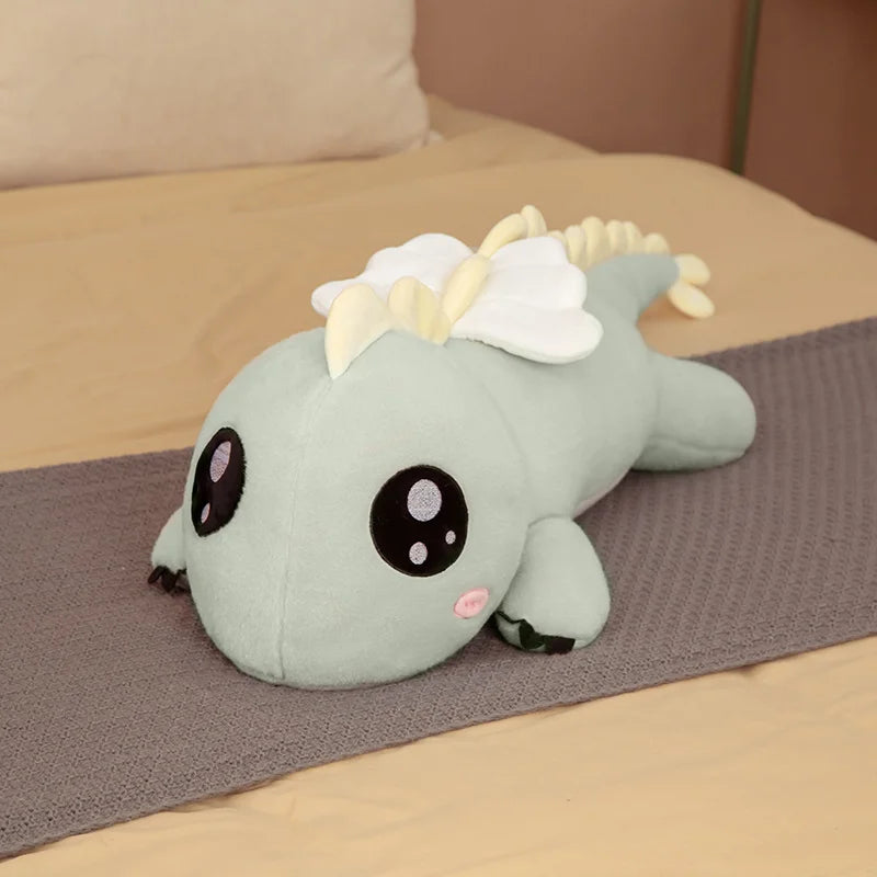 Gros dinosaure en peluche – Coussin moelleux pour enfants